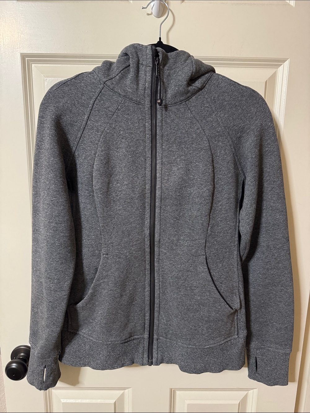 lululemon athletica Scuba Full-Zip Hoodie in Heathered Core Medium Grey